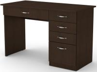 Стол компьютерный Студент  (лдсп, лдсп-венге,  венге, дуб молочный (ДВК) ) в Алупке от производителя 