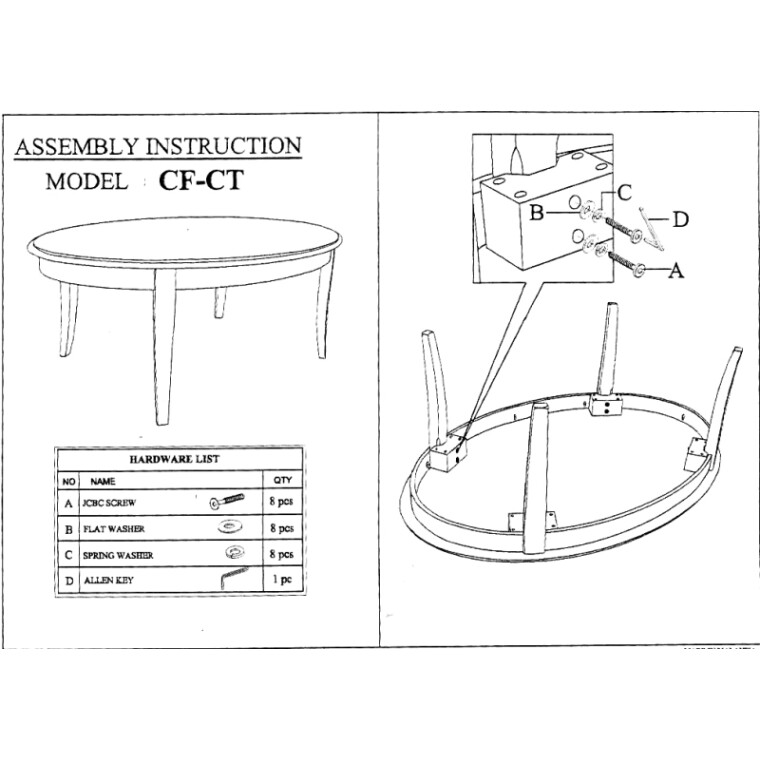 Фото Стол журнальный Signal California C от производителя Signal в Алупке по цене 28 290 ₽