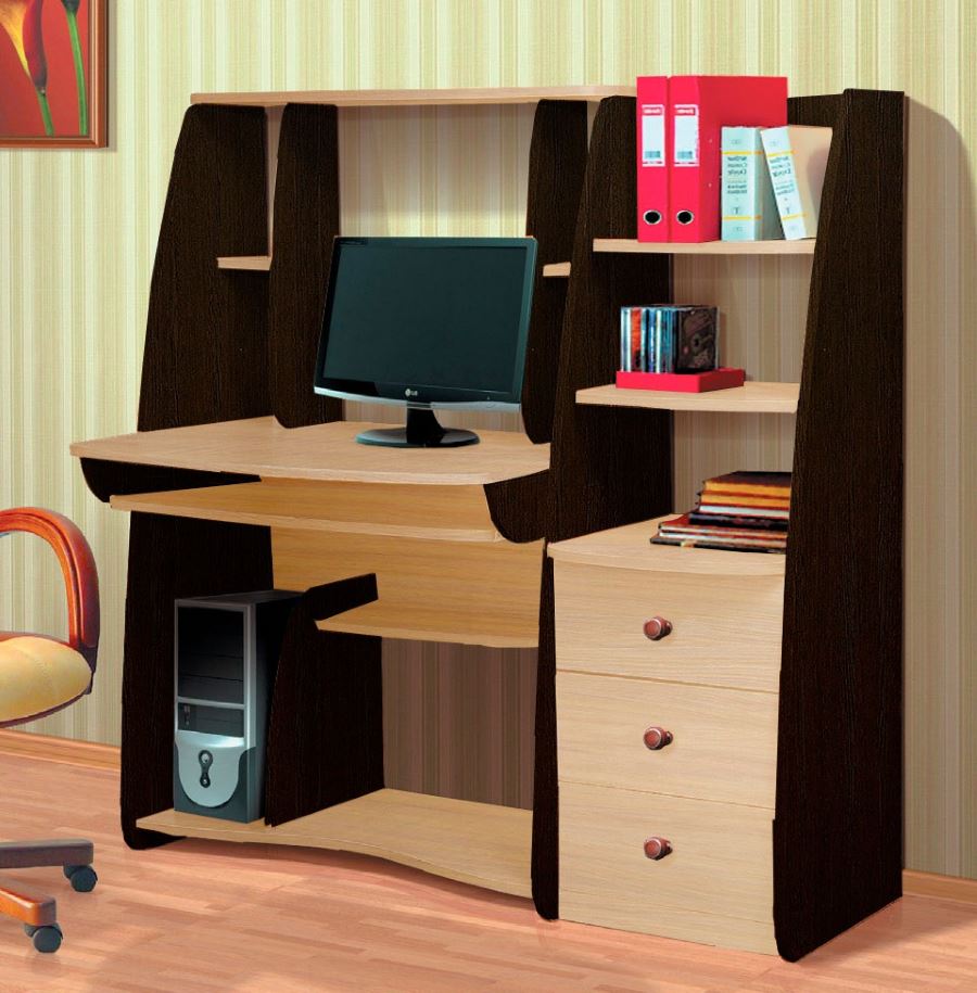 Фото Стол компьютерный СК 1  от производителя Фант-мебель в Алупке по цене 9 590 ₽