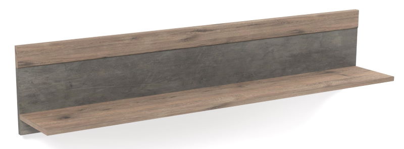 Фото Полка навесная Денвер Д-7 от производителя СБК в Алупке по цене 3&nbsp;120 ₽