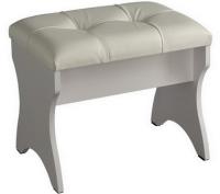 Пуф Алиса (3 категория, белый, светлый  (Мебельсон) ) в Алупке от производителя 