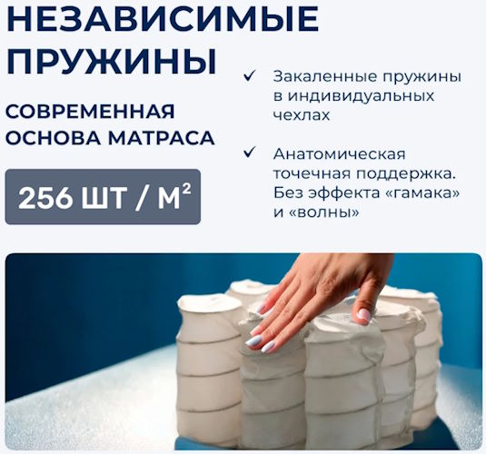 Фото Матрас Energia (Энерджия) от производителя Линия Флекс в Алупке по цене 18&nbsp;000 ₽