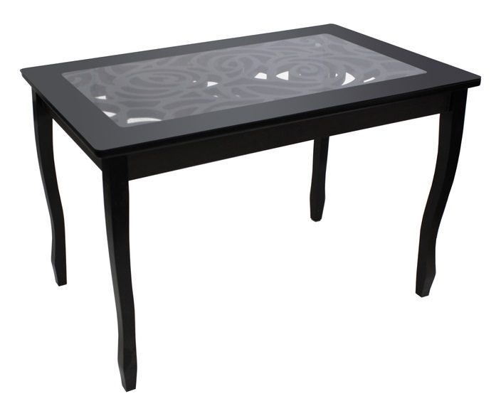 Фото Стол обеденный Стиль 2 Ажур от производителя Мебель из стекла в Алупке по цене 13&nbsp;370 ₽