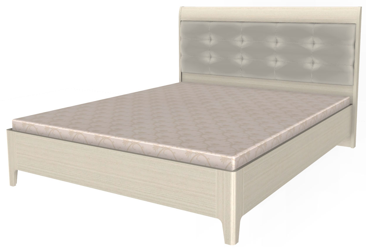 Фото Кровать двуспальная Камелия КР-2073 (СМ 160х200) с ламельным основанием от производителя Лером в Алупке по цене 35&nbsp;510 ₽