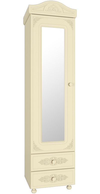 Фото Шкаф-пенал Ассоль плюс АС-1 с зеркалом от производителя Компасс в Алупке по цене 28&nbsp;310 ₽