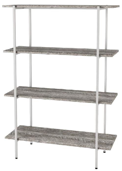 Стеллаж Атлантик 1275 (дуб графит-черный   (Калифорния) )