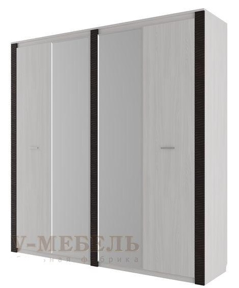 Фото Шкаф Гамма-20 (216) четырехдверный от производителя SV-мебель в Алупке по цене 30&nbsp;560 ₽