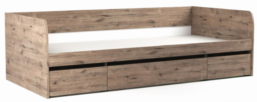 Фото Кровать односпальная Денвер (СМ 90х200) с ящиками с основанием от производителя СБК в Алупке по цене 25&nbsp;200 ₽