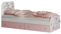 Фото krovati-detskie кровать детская малибу кр-10 light (см 80х186) с ящиками производитель БТС 