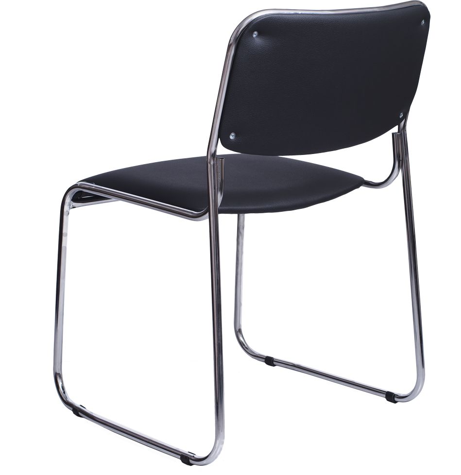 Фото Стул для посетителя Марс (хром) от производителя Фабрикант в Алупке по цене 4&nbsp;270 ₽