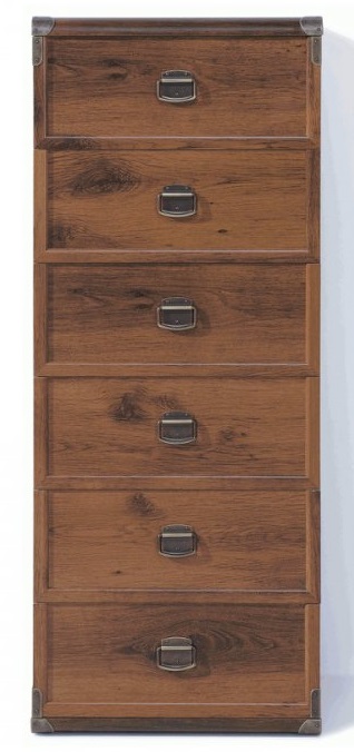 Фото Комод Индиана JKOM6S от производителя Black Red White (БРВ) в Алупке по цене 21 560 ₽