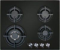 Варочная поверхность газовая 4-х комф. PG-611 (590х500) (Материал Стеклокерамика , Цвет Черный) в Алупке от производителя 
