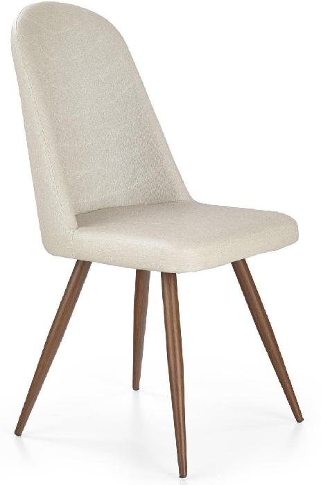 Стул Halmar K214 ( Обивка стула:экокожа , черешня, темно-кремовый (Halmar ) )