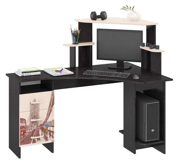 Фото Стол компьютерный Бумеранг-3Н(М) (П) от производителя ТриЯ в Алупке по цене 15&nbsp;410 ₽