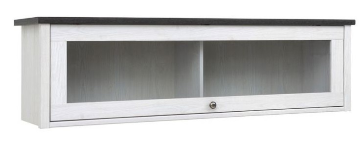 Фото Полка-витрина Порто SFW1W от производителя Black Red White (БРВ) в Алупке по цене 10 470 ₽