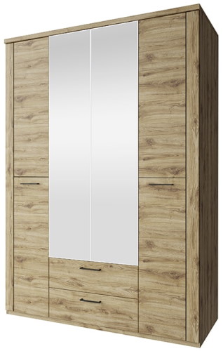 Фото Шкаф 4DG2S Дорсет (Doorset) (150) четырехдверный от производителя Анрэкс в Алупке по цене 47 800 ₽