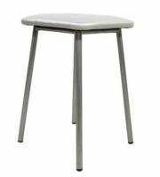 Табурет Т3 ( Обивка стула:кожзам , белый, в ассортименте, квадратное (Европа-Д) ) в Алупке от производителя 