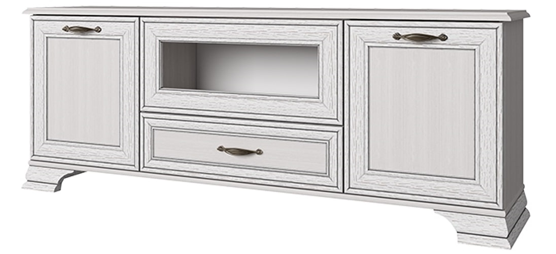 Фото Тумба RTV 1V2D1S Тиффани (Tiffany) от производителя Анрэкс в Алупке по цене 22 980 ₽