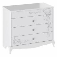 Комод Аврора ТД-268.04.01  (белый глянец (ТриЯ) ) в Алупке от производителя 
