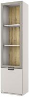 Фото  шкаф с витриной 1v1d/52 модерн (modern) производитель Анрэкс