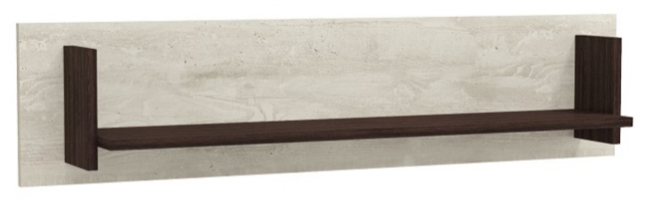 Фото Полка навесная Лючия 33.16 от производителя Олмеко в Алупке по цене 1&nbsp;560 ₽
