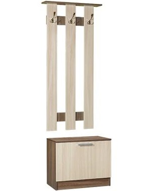 Фото Вешалка с тумбой малая Машенька от производителя Мебель Маркет в Алупке по цене 5 530 ₽