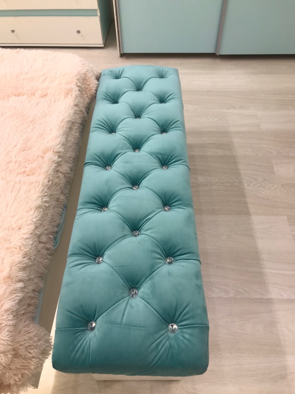 Фото Банкетка Тифани ПФ-01 от производителя Мебелони в Алупке по цене 8&nbsp;540 ₽