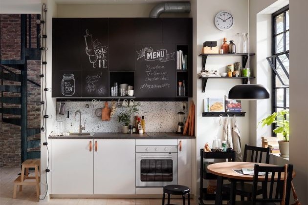 Небольшие кухонные гарнитуры для маленьких кухонь от Планета Комфорта в Алупке