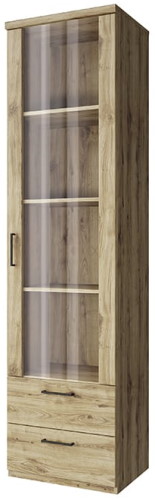 Фото Шкаф с витриной 1V2S Дорсет (Doorset) от производителя Анрэкс в Алупке по цене 16 980 ₽