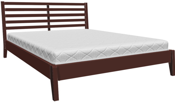 Фото Кровать двуспальная Камила (СМ 140х200) без основания с универсальными царгами от производителя Браво-мебель в Алупке по цене 17 450 ₽