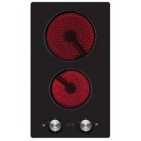 Варочная поверхность электрическая 2-х конф. Ventolux VB 62 (510х290хh46) (Материал корпуса Стеклокерамика , Цвет корпуса Чёрный) в Алупке от производителя 