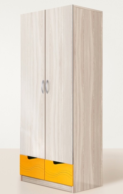 Фото Шкаф Бриз МДФ (90) двухдверный  от производителя Диал в Алупке по цене 9&nbsp;520 ₽