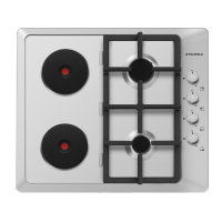 Варочная поверхность комбинированная 4-х комф. MEHS 64 98 (590х520) (Материал Металл , Цвет Металлик) в Алупке от производителя 