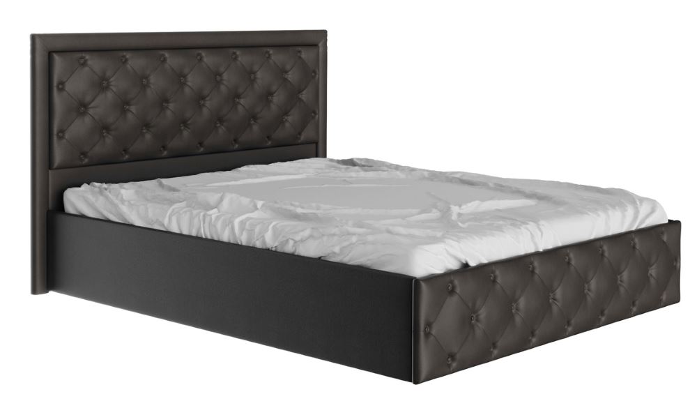 Фото Кровать двуспальная Мишель (СМ 160х200) с подъемным механизмом (пуговицы) от производителя Бон-мебель в Алупке по цене 33&nbsp;480 ₽