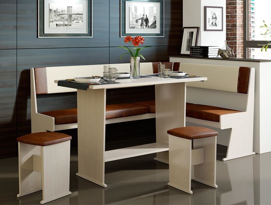 Фото Кухонный уголок-комплект Амиго  от производителя ТриЯ в Алупке по цене 13&nbsp;600 ₽