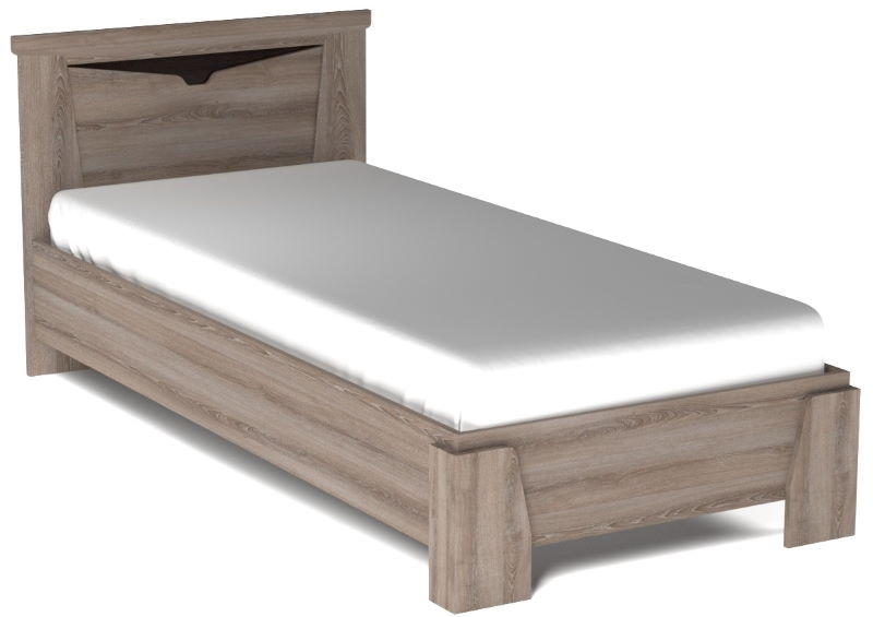 Фото Кровать односпальная Гарда NEW (СМ 90х200) без основания от производителя СБК в Алупке по цене 6&nbsp;020 ₽