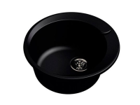Мойка Ewigstein rund 45 (ГР 500х500хh200) (шир.ящ.min 450) (Цвет мойки черный) в Алупке от производителя в интернет магазине Планета Комфорта Мойка Ewigstein rund 45 (ГР 500х500хh200) (шир.ящ.min 450) (Цвет мойки черный) в Алупке от производителя