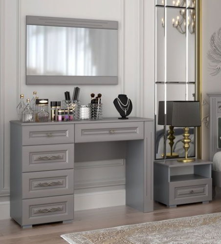 Фото Зеркало настенное Олимп с декоративными планками от производителя Браво-мебель в Алупке по цене 4 420 ₽