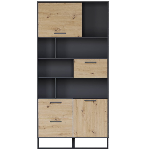 Фото Шкаф Brooklyn B172-REG1D2B2S от производителя Black Red White (БРВ) в Алупке по цене 32 270 ₽
