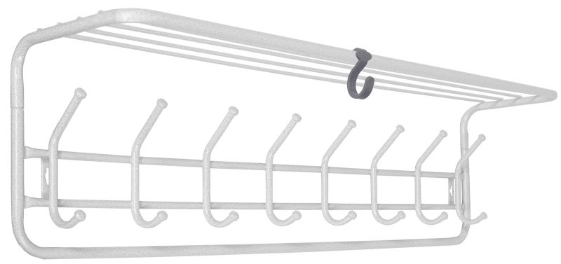 Фото Вешалка с полкой 100 от производителя Завод металлических изделий в Алупке по цене 1&nbsp;290 ₽