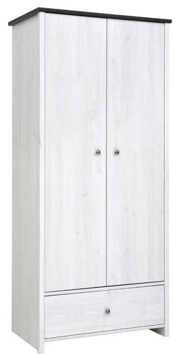 Фото Шкаф Порто SZF2D1S (89) двухдверный от производителя Black Red White (БРВ) в Алупке по цене 20 080 ₽