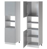 Кухня Бронкс пенал П-60 (белый, бетон,(Леко)) в Алупке от производителя 