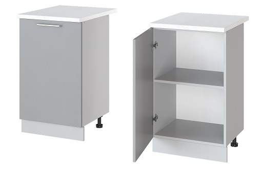 Фото Кухня Бронкс стол-рабочий Н-50 от производителя Леко в Алупке по цене 3&nbsp;860 ₽