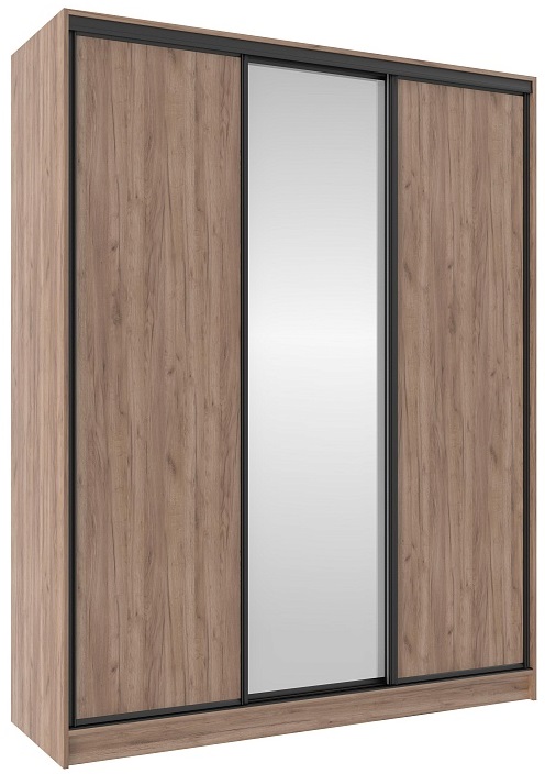 Фото Шкаф-купе 2000 Домашний (3 двери) от производителя Глазов в Алупке по цене 40&nbsp;330 ₽