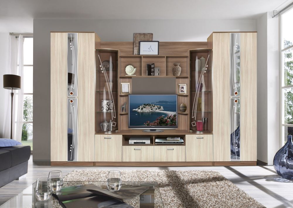 Фото Стенка Мадрид 7 от производителя Мебель Маркет в Алупке по цене 50&nbsp;950 ₽