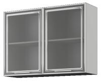 Кухня Барселона шкаф навесной ШВС 1000 (венге, белое дерево,(Интерьер-центр)) в Алупке от производителя 