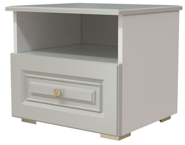 Фото Тумба прикроватная Олимп (1 ящ.) от производителя Браво-мебель в Алупке по цене 6 140 ₽