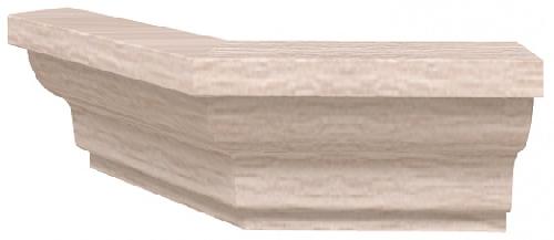 Фото shkafy-dlya-knig библиотека montpellier уголок-3 под 135 градусов (70x70xh56) производитель Глазов