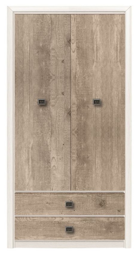 Фото Шкаф Коен SZF2D2S (104) двухдверный от производителя Black Red White (БРВ) в Алупке по цене 28&nbsp;400 ₽