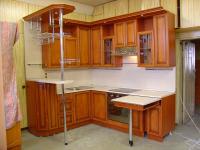 Фото kukhni-individualnogo-izgotovleniya кухня на заказ угловая (фасад мдф, пленка пвх \ патина) производитель Планета Комфорта